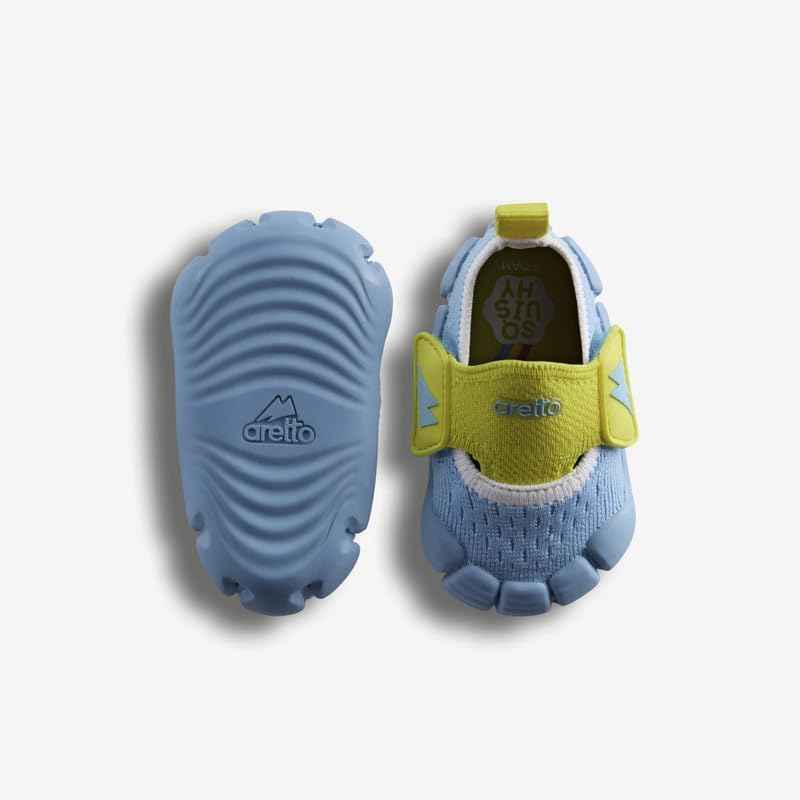 ARETTO TYNY Baby Shoes | Soft Sole First Walking Shoes | Infiknit Upper + SquishyFoam Insole | Anti-Skid Grip | Easy On/Off | Baby Shoes 6-12 Months Girl Boy | Toddler Sneakers