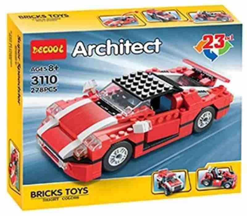 Umadiya® 36-in-1 Magic Building Blocks Set | 256+ Pieces | Creative Construction Toy for Kids | Includes Instruction Manual | Ideal for Boys & Girls Ages 6+ | DIY Brick Robot, Jet, Ship Models