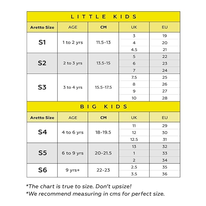 ARETTO Expanding Kids Shoes for Growing Feet – Boys & Girls Footwear, Baby Girl Shoes, Sneakers for Boys, Baby Shoes & Comfortable Shoes for Kids | Age 1–9 Years