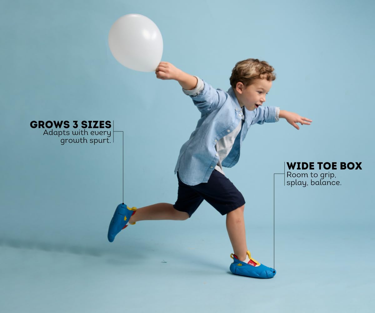 ARETTO Expanding Kids Shoes for Growing Feet – Boys & Girls Footwear, Baby Girl Shoes, Sneakers for Boys, Baby Shoes & Comfortable Shoes for Kids | Age 1–9 Years