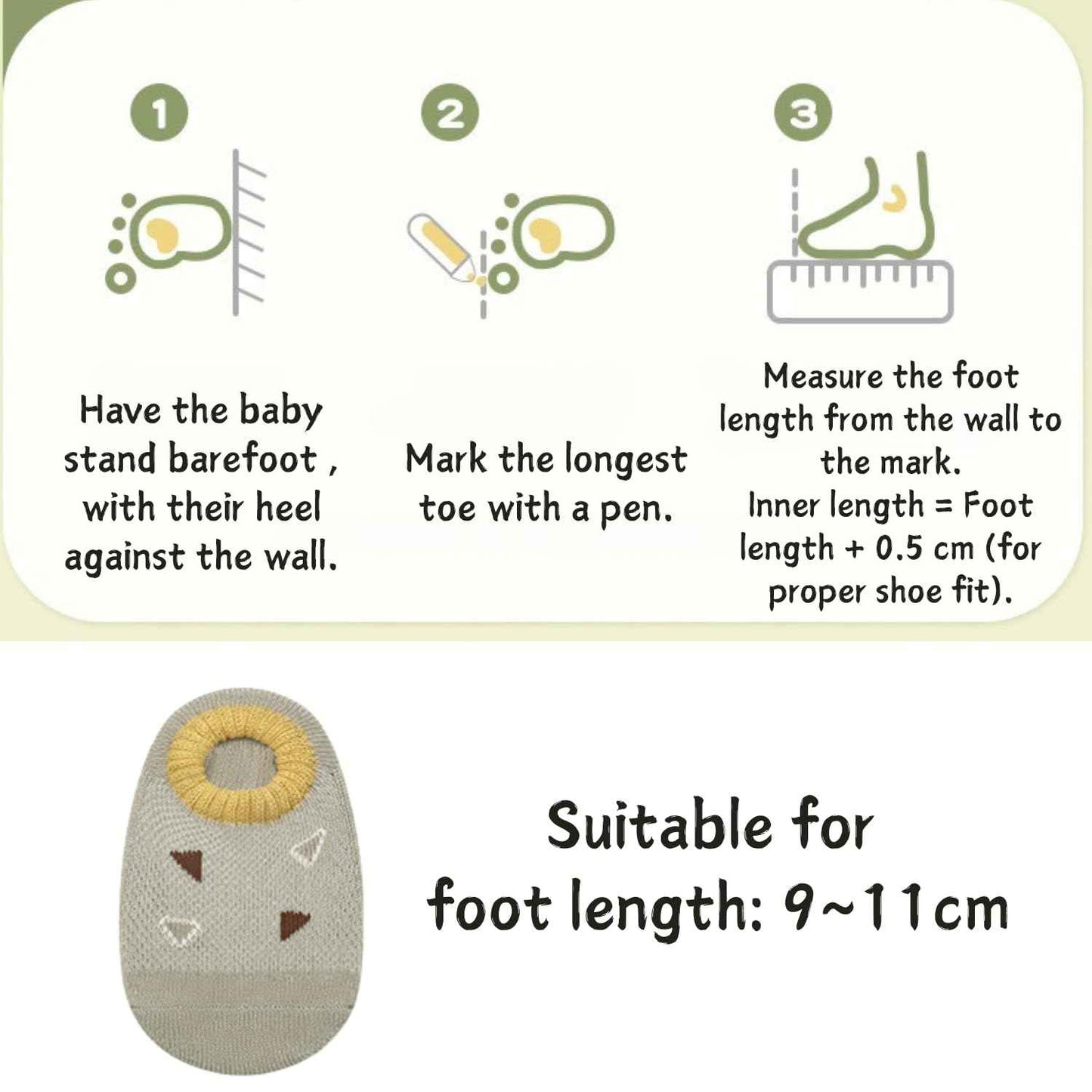 Ahamo Baby Boys' Summer Socks with Anti-Slip Grips
