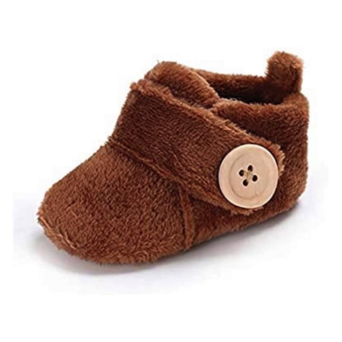 Star Fish Newborn Baby Boys & Girls 3 TO 12 Months Skin Friendly Comfortable & Breathable Cotton Booties (Pink -1212)