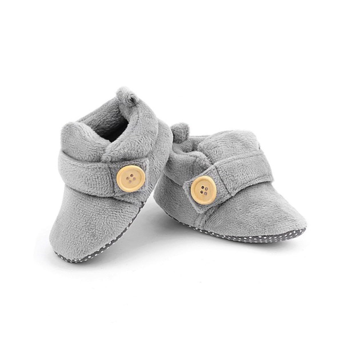 Star Fish Newborn Baby Boys & Girls 3 TO 12 Months Skin Friendly Comfortable & Breathable Cotton Booties (Pink -1212)