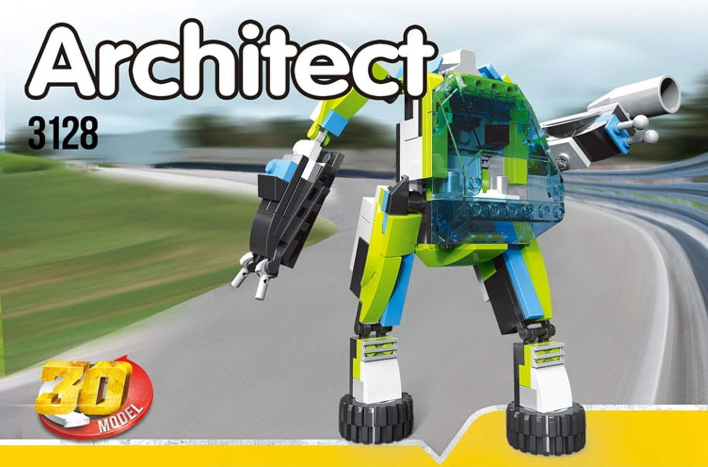 Umadiya® 36-in-1 Magic Building Blocks Set | 256+ Pieces | Creative Construction Toy for Kids | Includes Instruction Manual | Ideal for Boys & Girls Ages 6+ | DIY Brick Robot, Jet, Ship Models