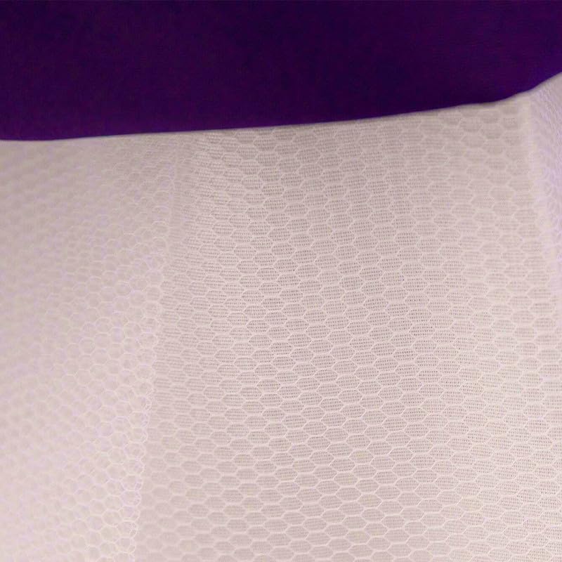 Niren Enterprise Barbet Sequence Embroidered Net Flaired Sleeve Less Baby Knee Length Girl's Frock
