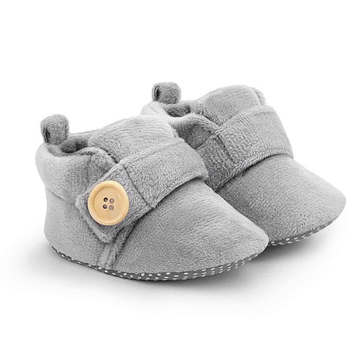 Star Fish Newborn Baby Boys & Girls 3 TO 12 Months Skin Friendly Comfortable & Breathable Cotton Booties (Pink -1212)