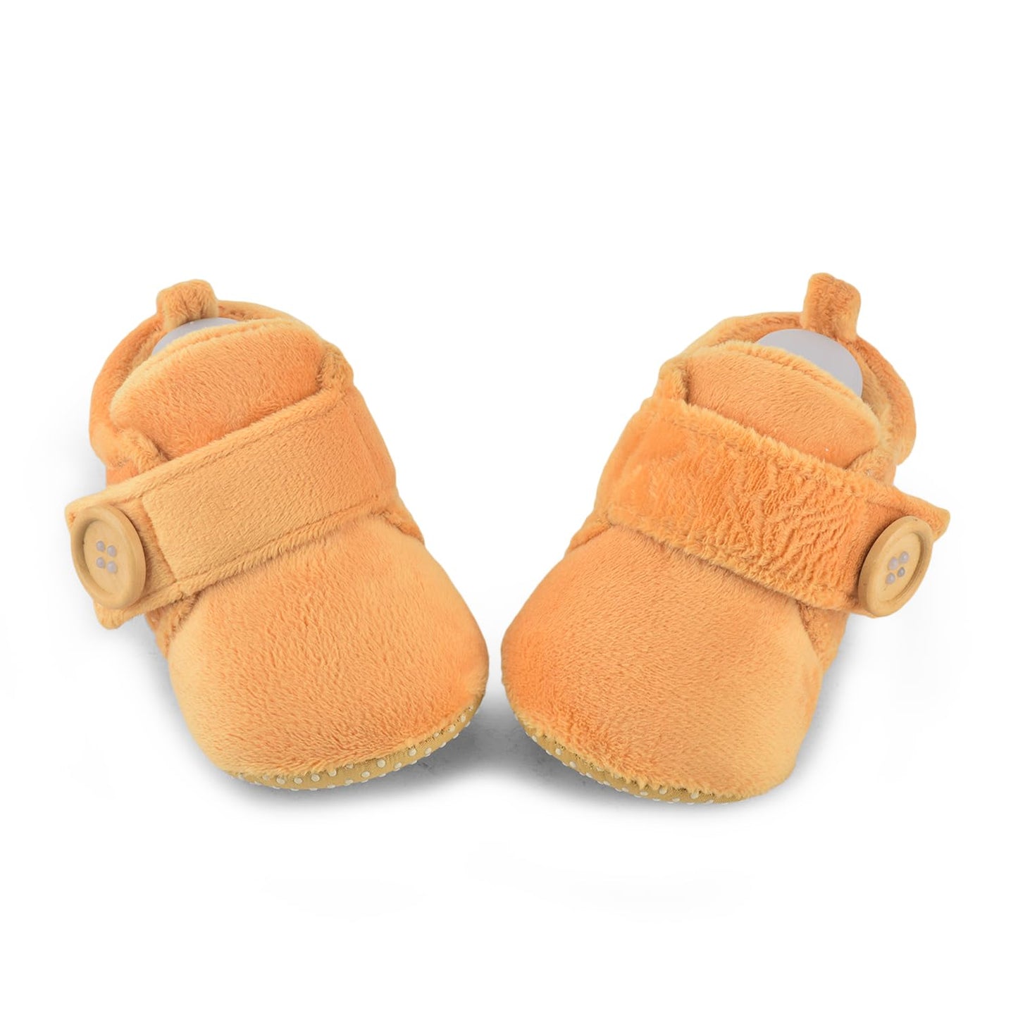 Star Fish Newborn Baby Boys & Girls 3 TO 12 Months Skin Friendly Comfortable & Breathable Cotton Booties (Pink -1212)