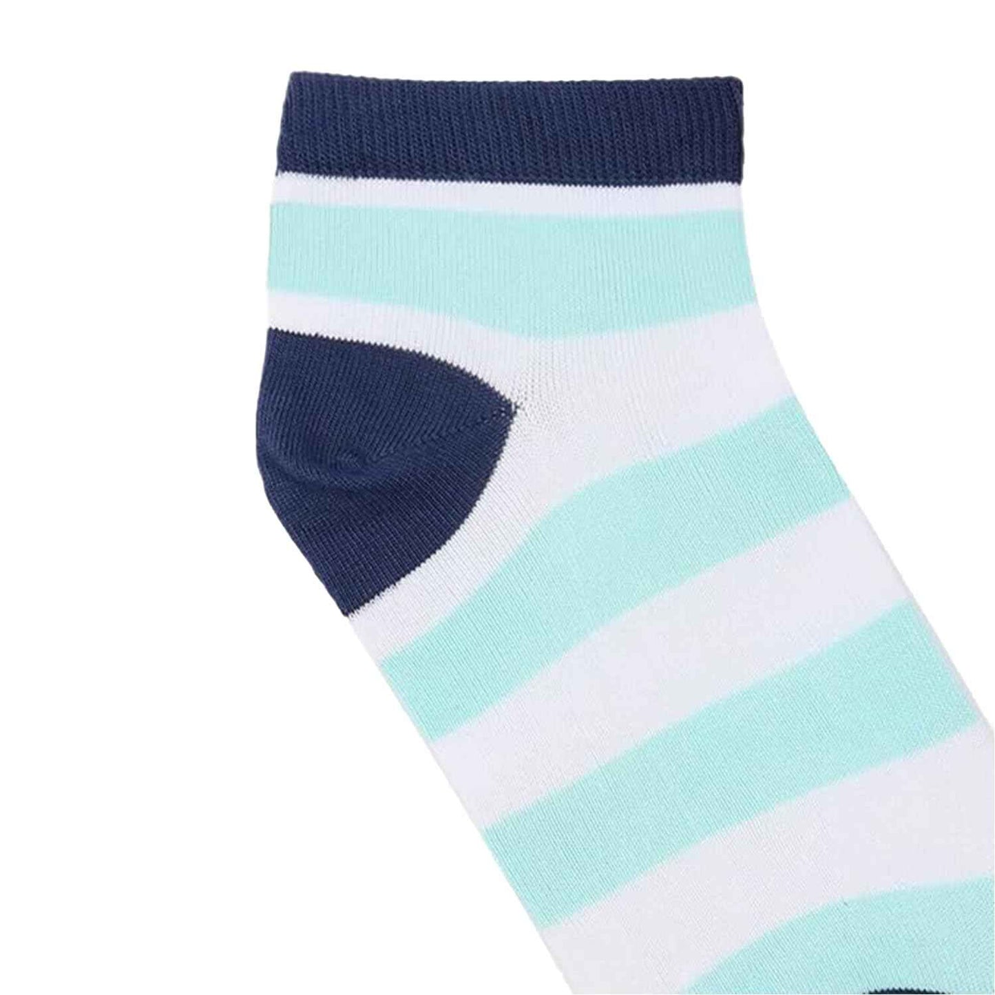 FOOTPRINTS Organic cotton &Bamboo Kids Unisex Socks | Pack of 3 Pairs | Low cut | Colourful Stripes