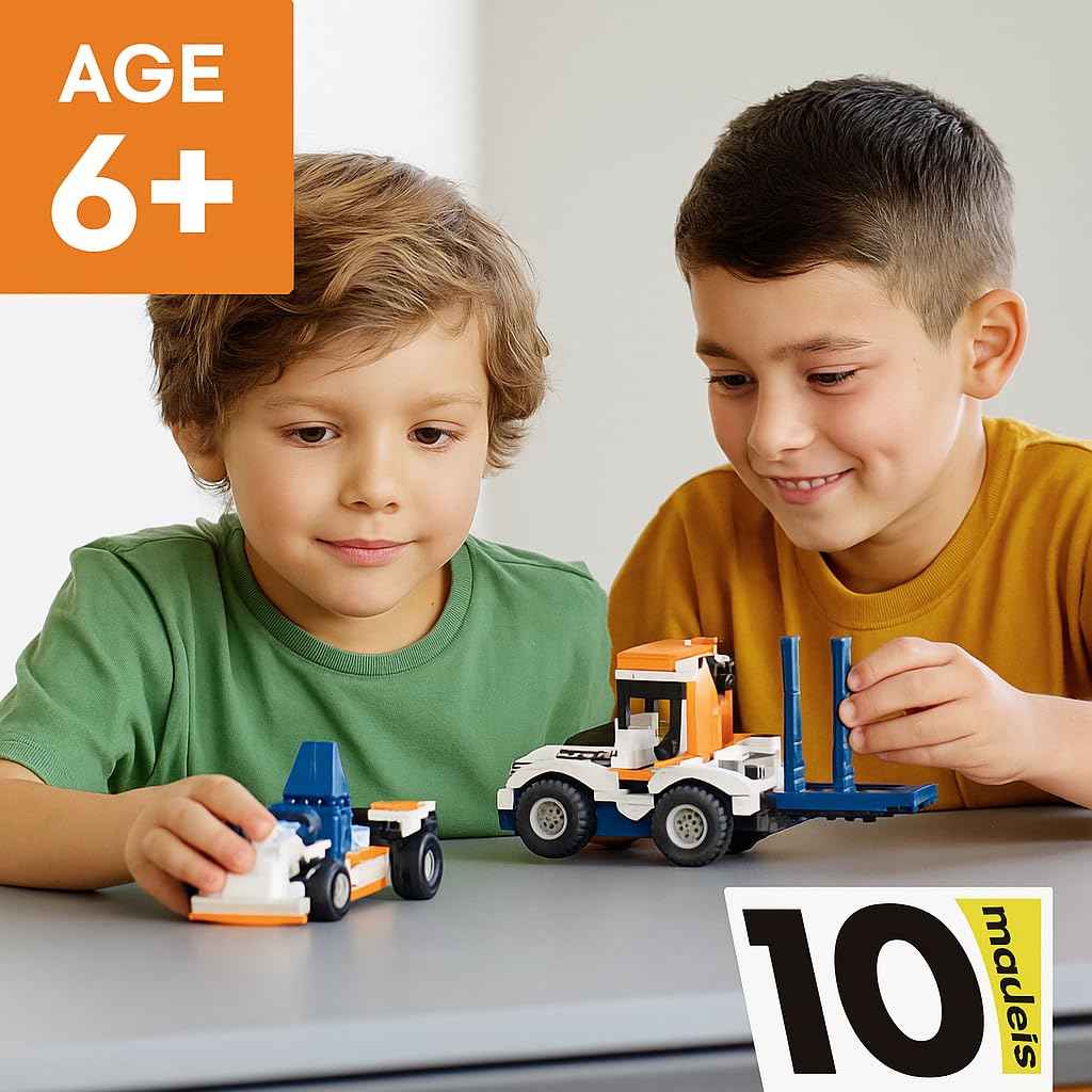 Umadiya® 36-in-1 Magic Building Blocks Set | 256+ Pieces | Creative Construction Toy for Kids | Includes Instruction Manual | Ideal for Boys & Girls Ages 6+ | DIY Brick Robot, Jet, Ship Models