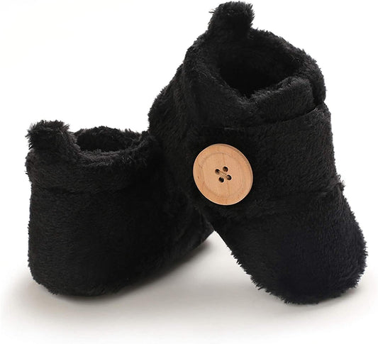 Star Fish Newborn Baby Boys & Girls 3 TO 12 Months Skin Friendly Comfortable & Breathable Cotton Booties (Pink -1212)