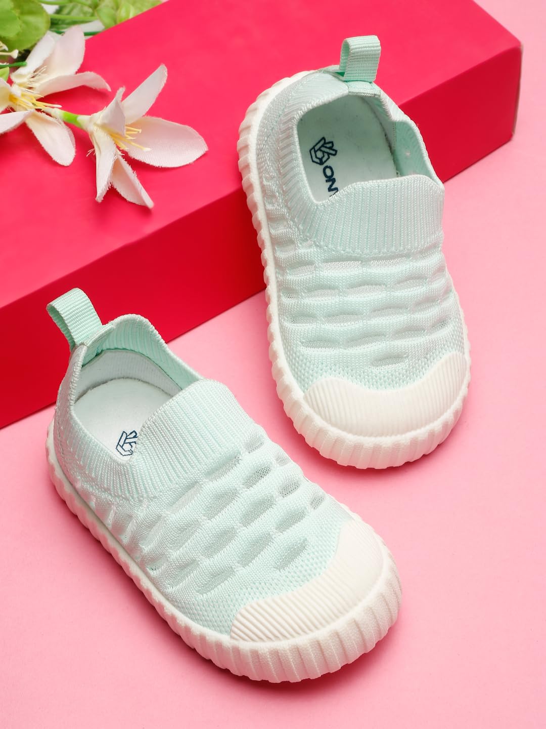ONYC Cloudy Toddlers's First Step Walking Shoes - Sea Green (Unisex for Boys and Girls)