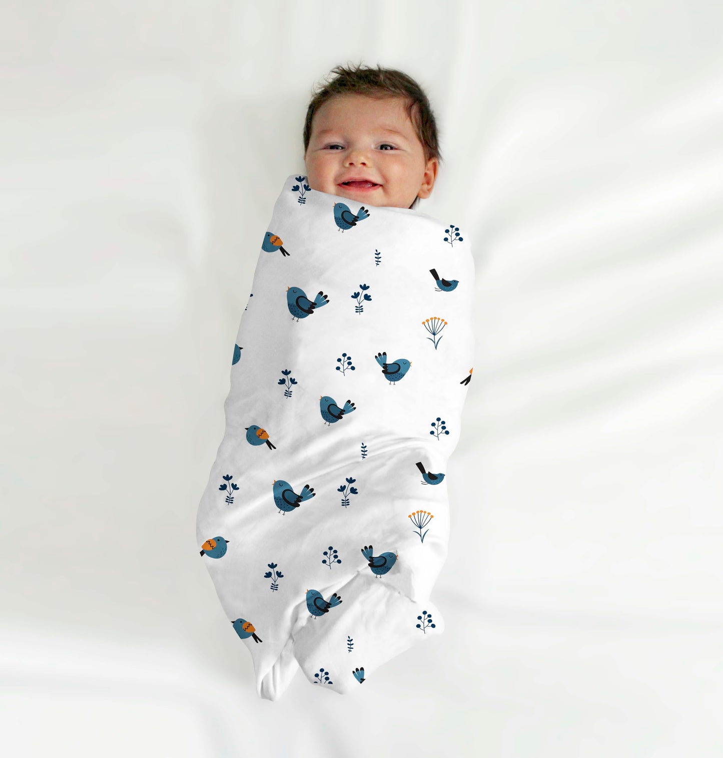 TINYLANE - Curated For You! Newborn Baby Products Gift Set (13 Pcs), Essential Clothing Gift Kit For Infants Of 0-3 Years, Swaddles, Bibs, Cap, Booties, Mittens & Washcloths, Ideal Baby Shower Gift Pack