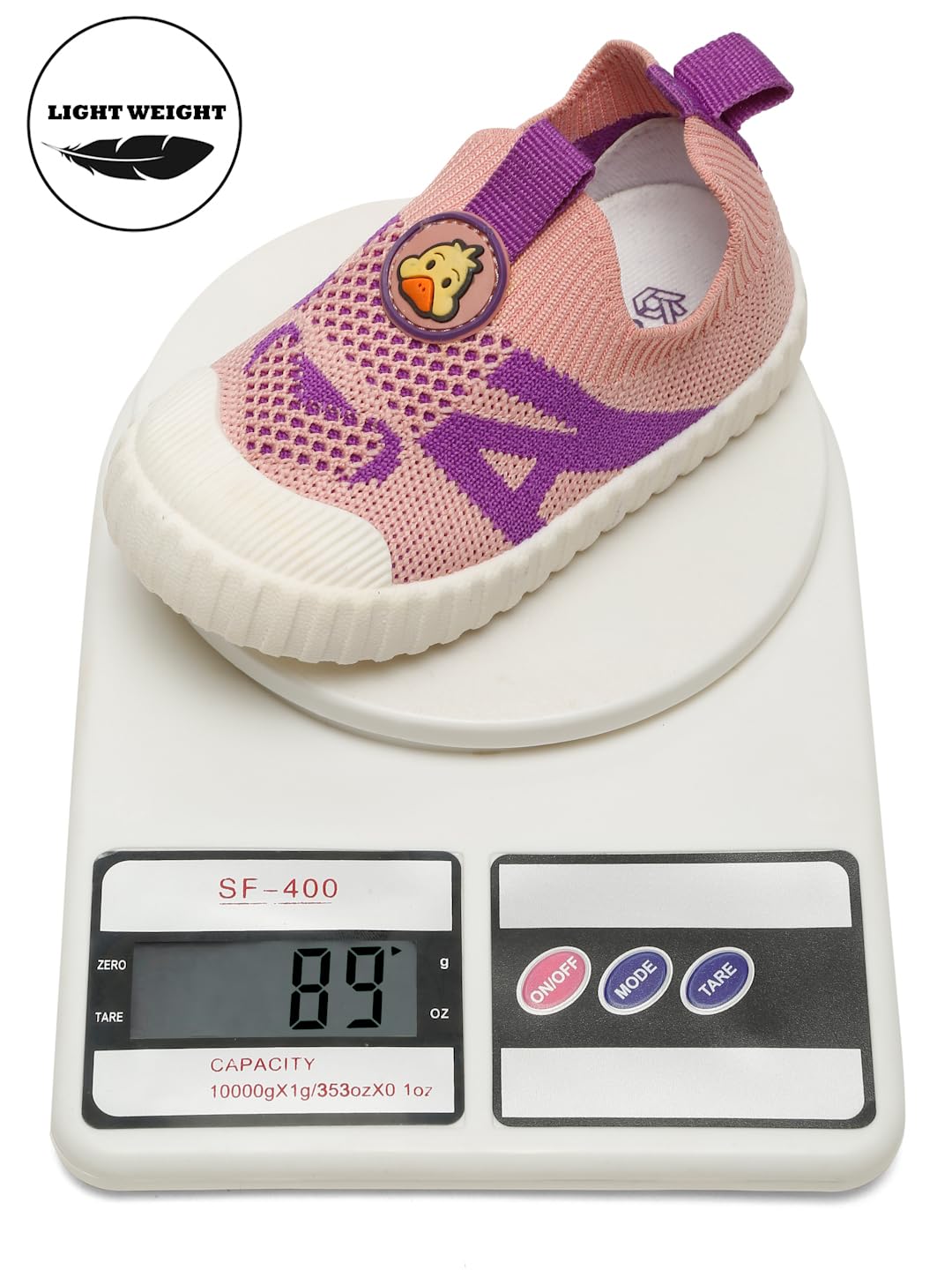ONYC Ducky Toddler Girls First Step Slip-On Sneakers