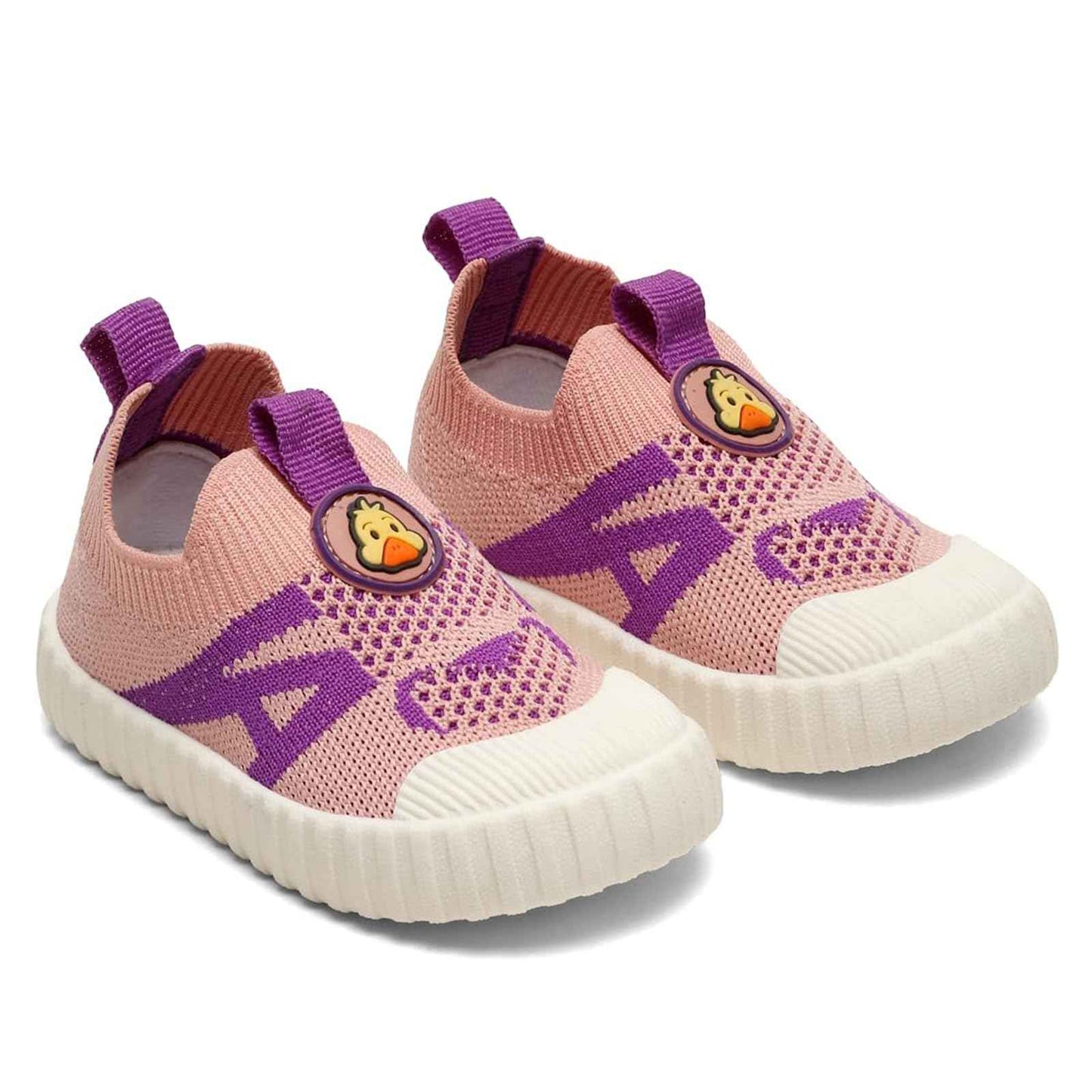 ONYC Ducky Toddler Girls First Step Slip-On Sneakers