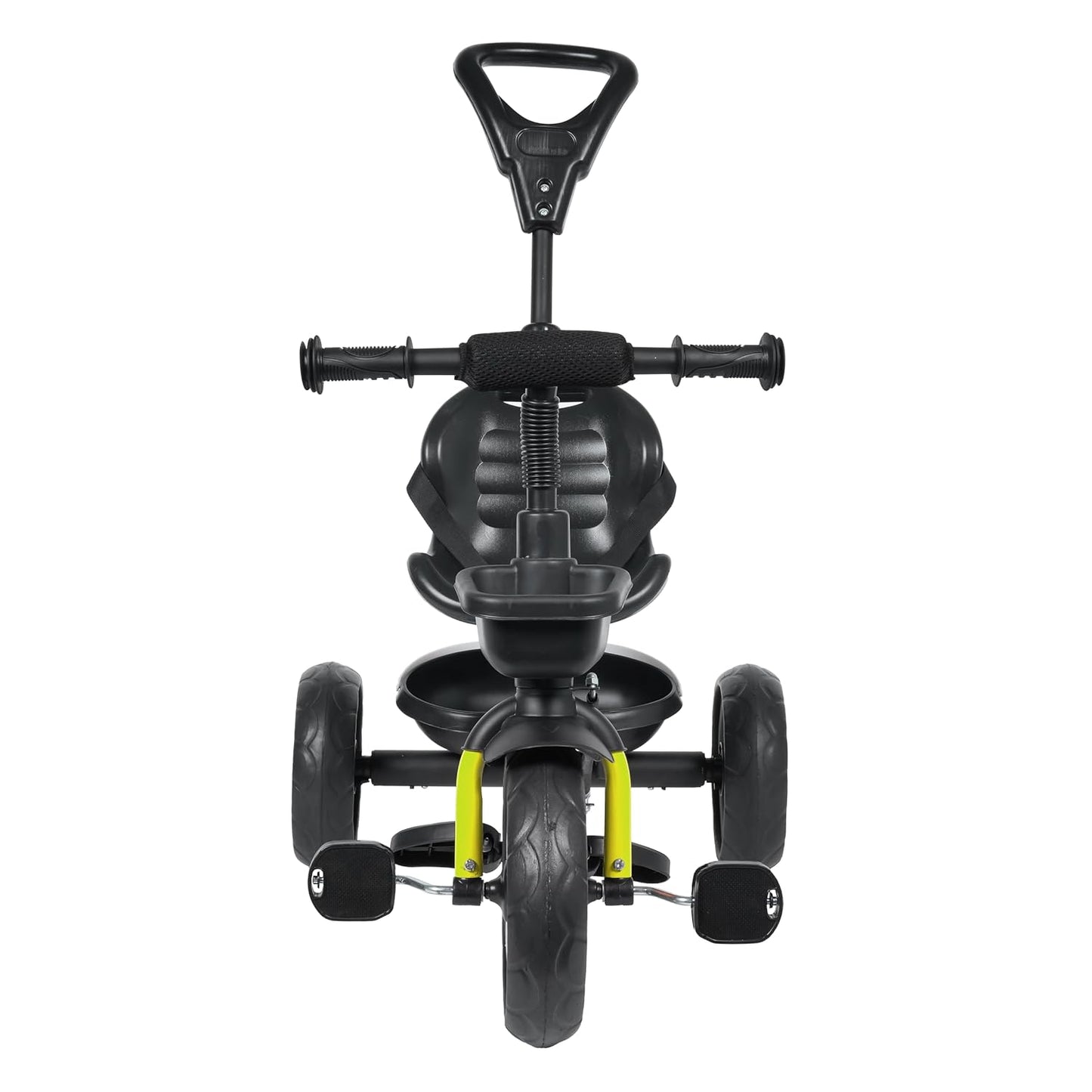 Luusa® TFT Hyper 500 PRO Canopy Plug N Play Tricycle/Baby Tricycle with Parental Control for Age Group 2+ Years Boys/Girls/Carrying Capacity Upto 30-KGS Proudly Made in India (ICE-Blue)