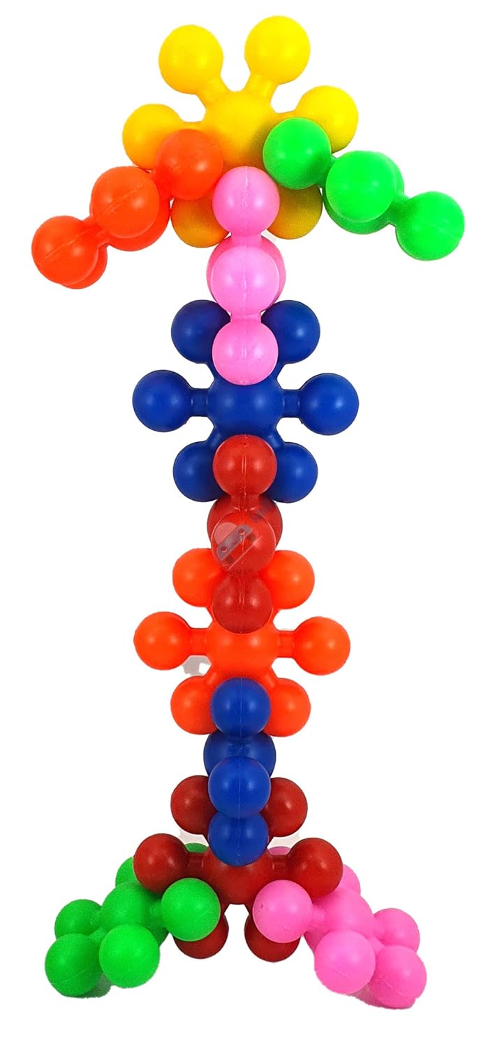 FunBlast DIY Plastic Building Blocks for Kids Building Blocks Toy for Kids Puzzle Games for Kid, Toys for Children Educational & Learning Toy for Kid, Girls & Boys - (250+ Blocks with 38 Wheels)