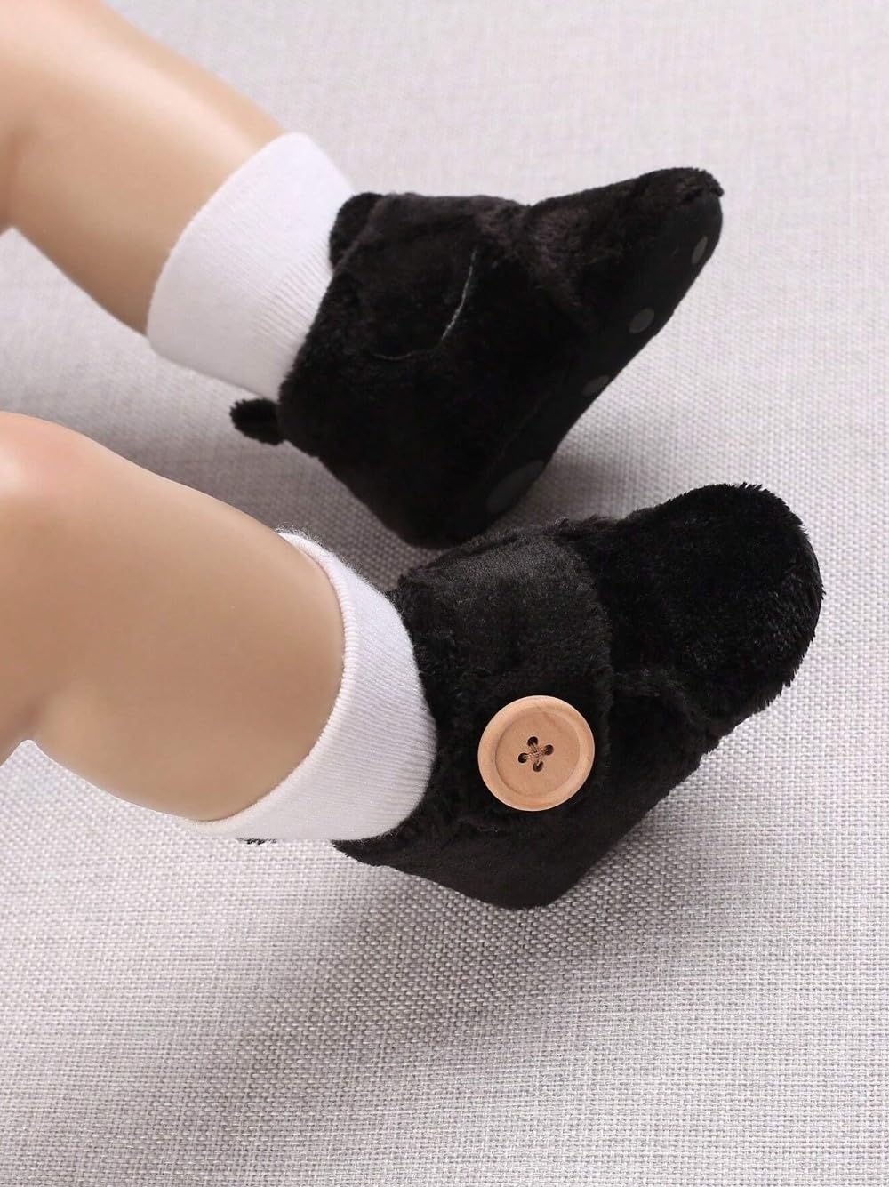 Star Fish Newborn Baby Boys & Girls 3 TO 12 Months Skin Friendly Comfortable & Breathable Cotton Booties (Pink -1212)