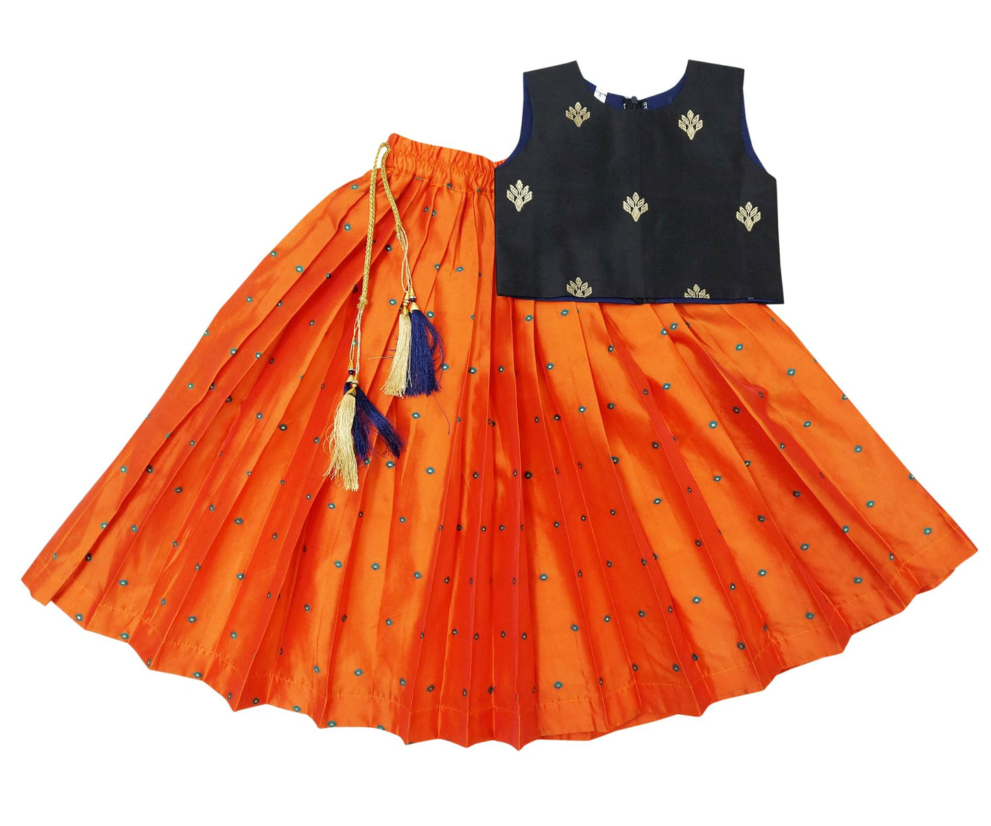 FELIZ THE DESIGNER STUDIO Girls Readymade Lehenga Choli Set