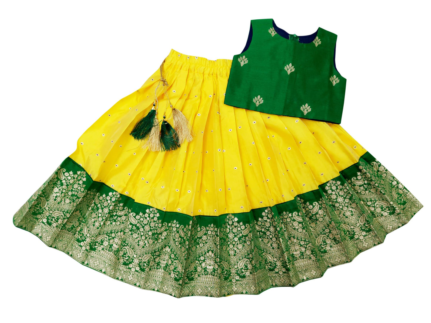 FELIZ THE DESIGNER STUDIO Girls Readymade Lehenga Choli Set