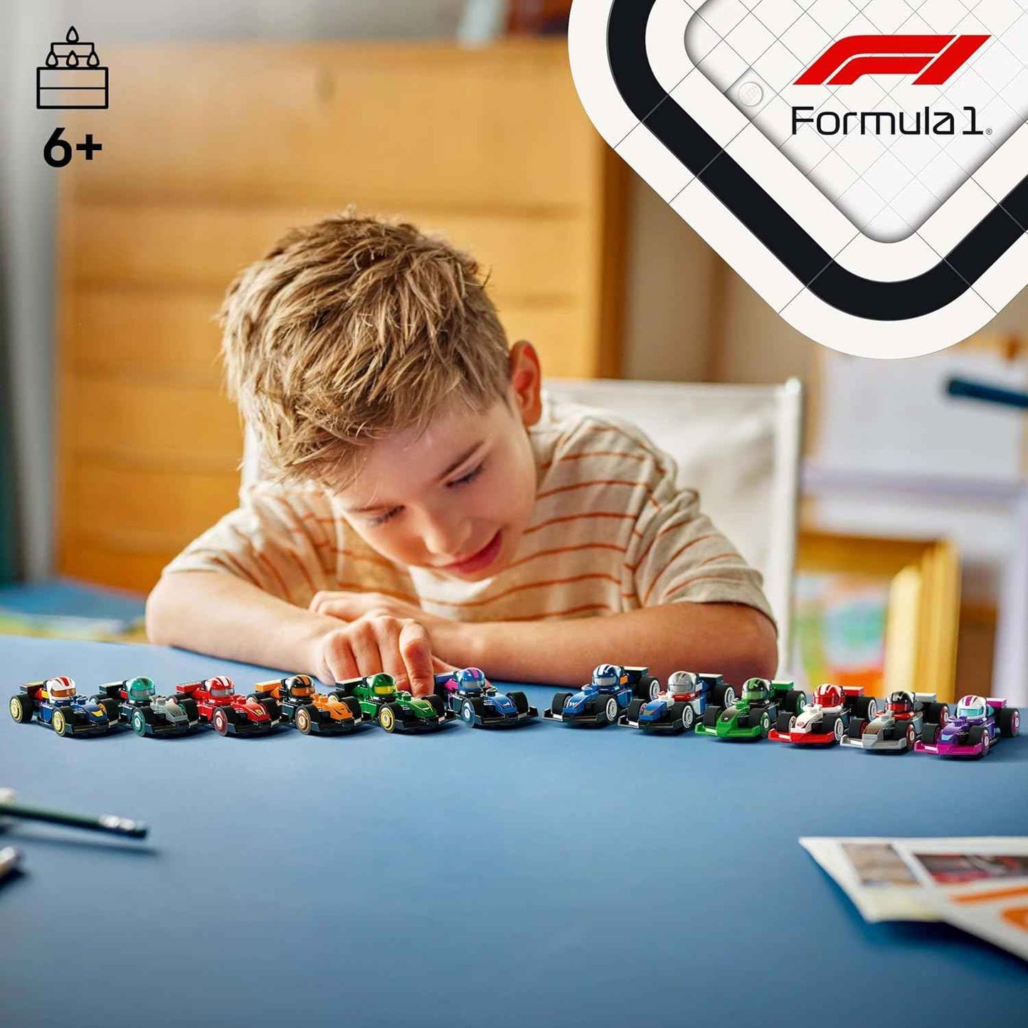 LEGO F1 Collectible Race Cars Vehicle Kit 71049 Building Blocks Toys for 6+ Gift for Boys and Girls