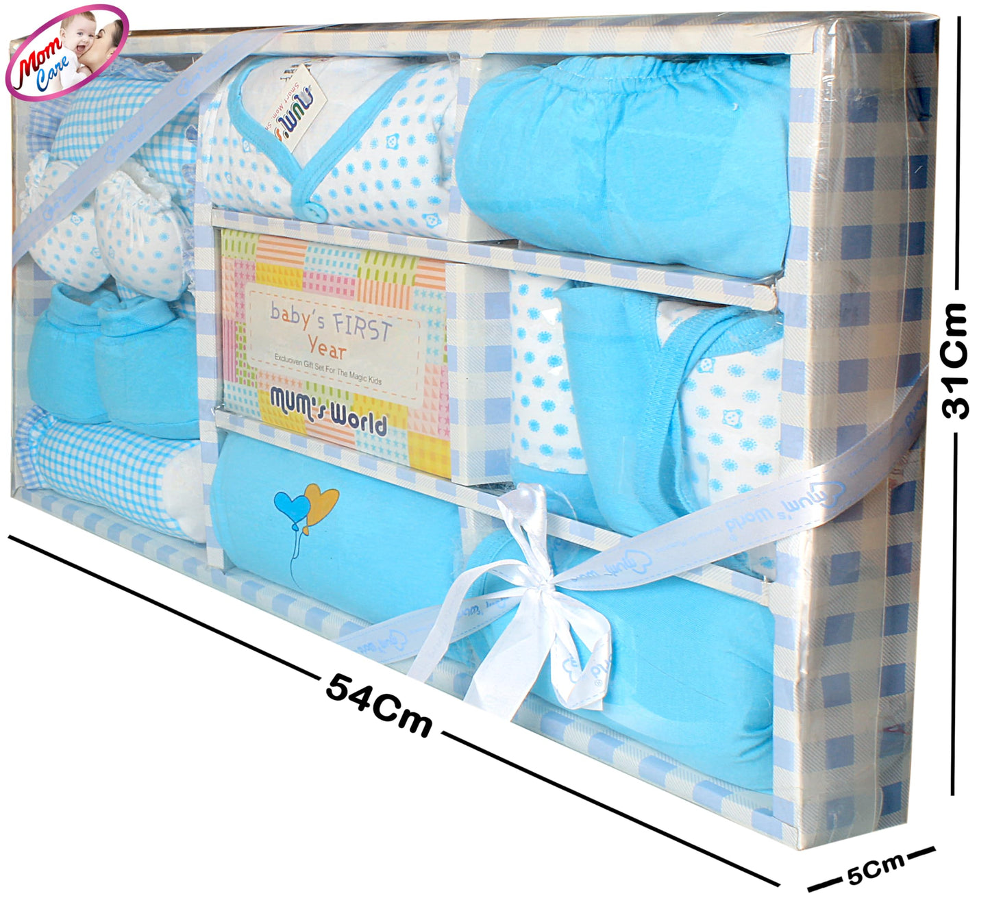 MOM CARE Newborn Baby Gift Set Has All Newborn Baby Essential Clothes in Baby Gift Set for or Girls Unisex 11 pcs Yellow