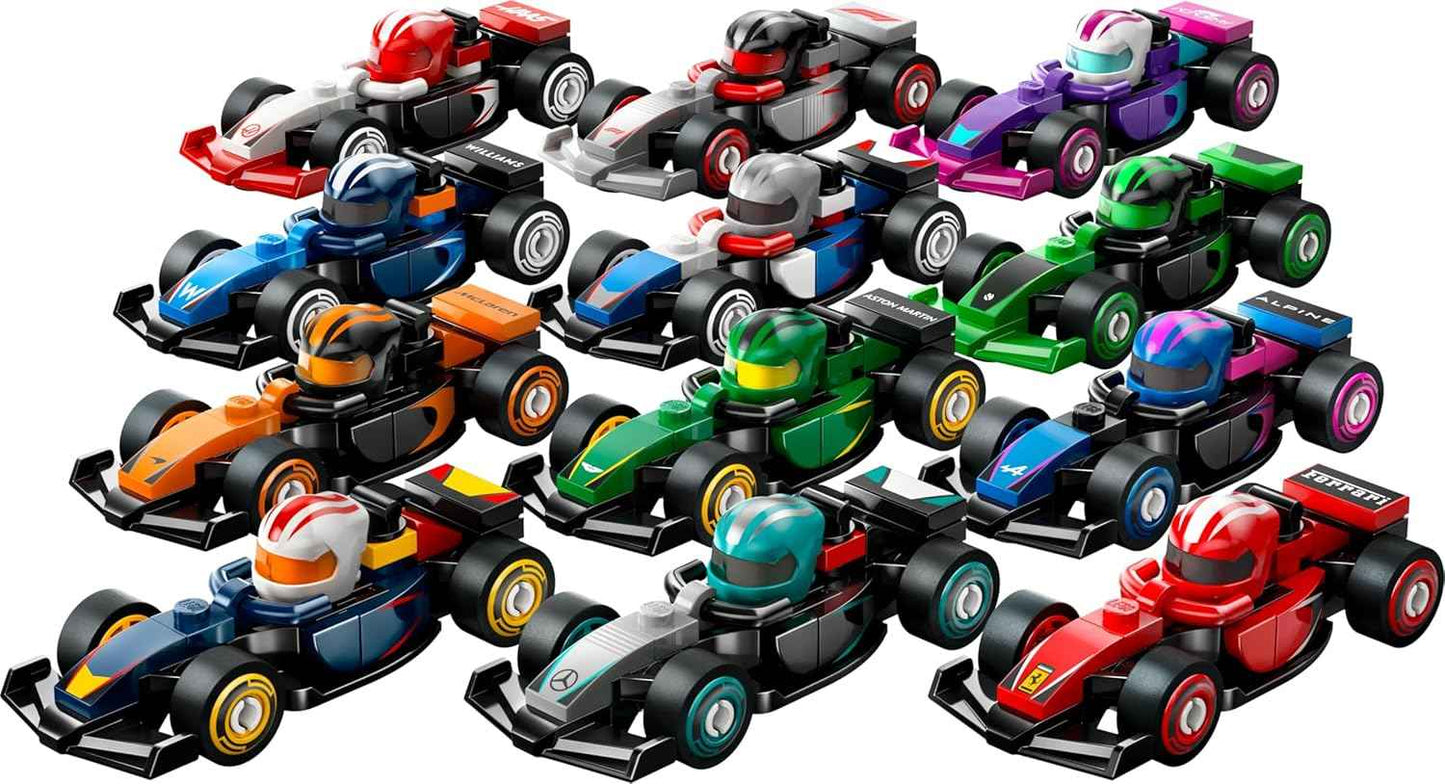 LEGO F1 Collectible Race Cars Vehicle Kit 71049 Building Blocks Toys for 6+ Gift for Boys and Girls