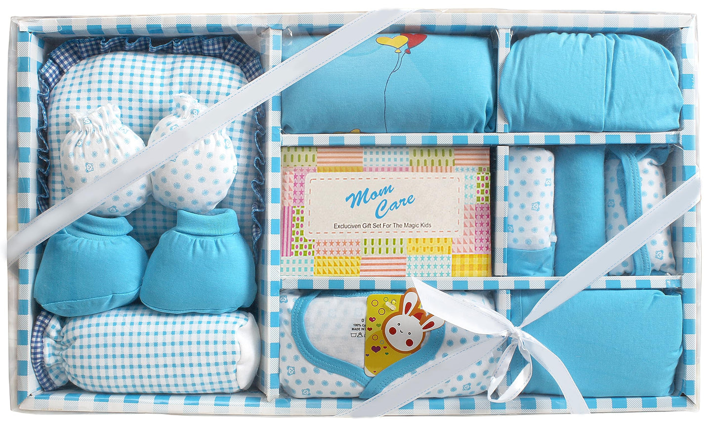MOM CARE Newborn Baby Gift Set Has All Newborn Baby Essential Clothes in Baby Gift Set for or Girls Unisex 11 pcs Yellow