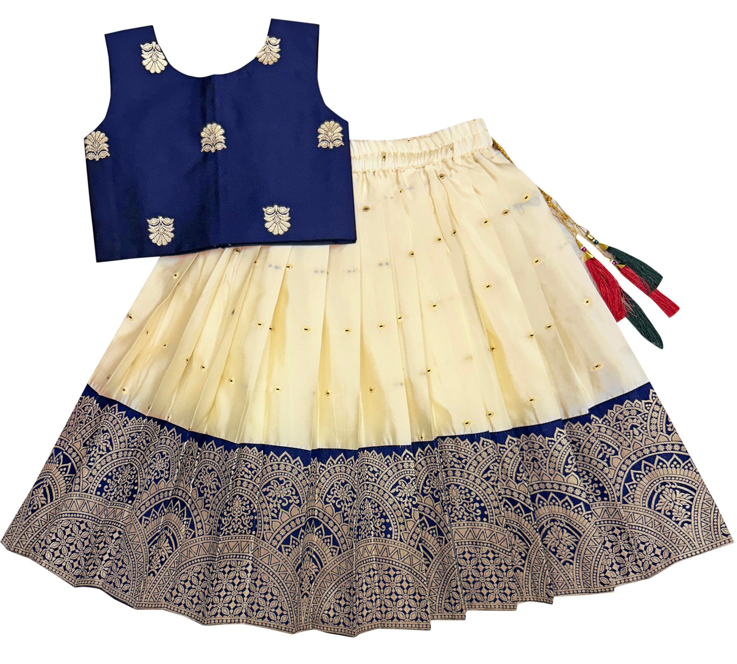 FELIZ THE DESIGNER STUDIO Girls Readymade Lehenga Choli Set