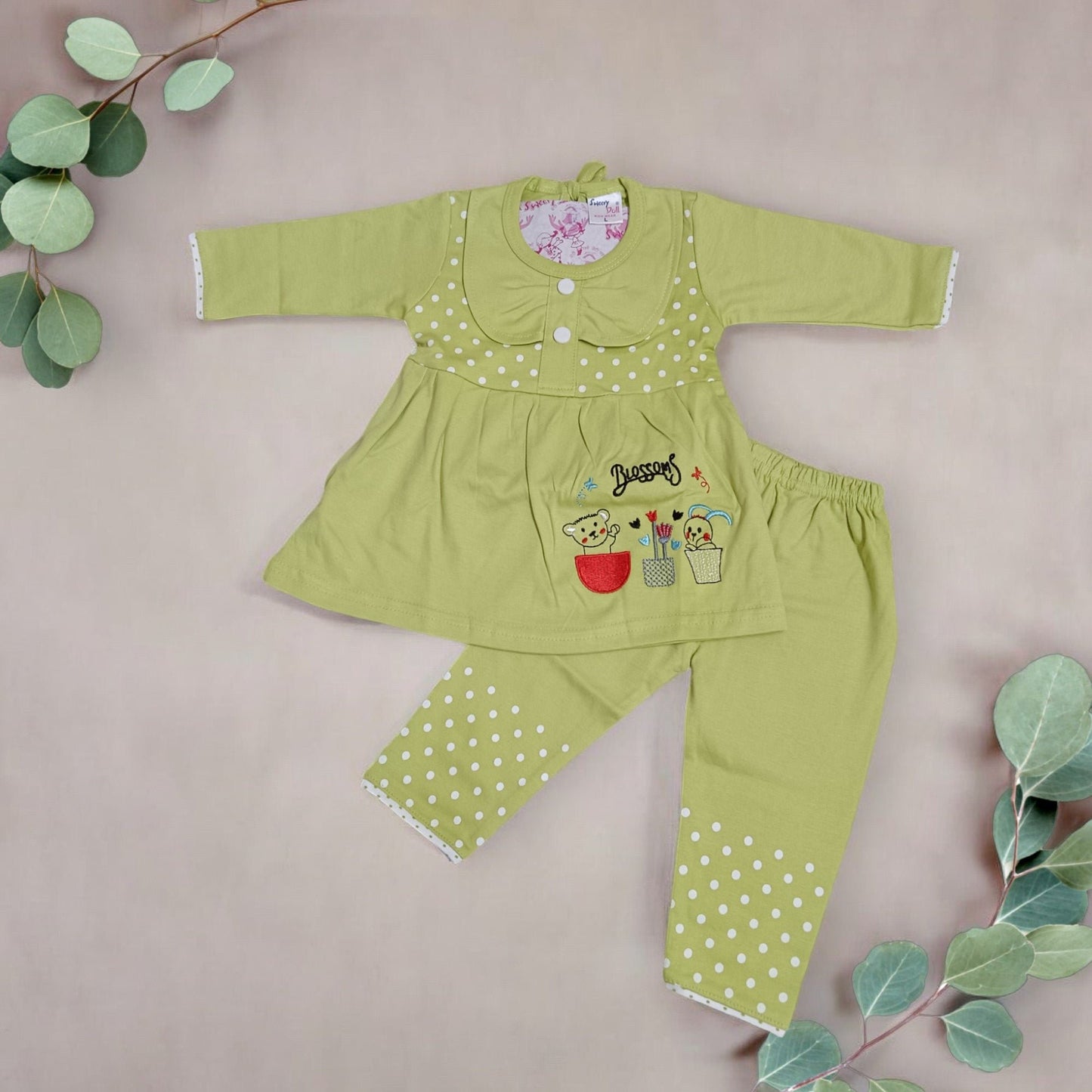Adorable Baby top and pajama set