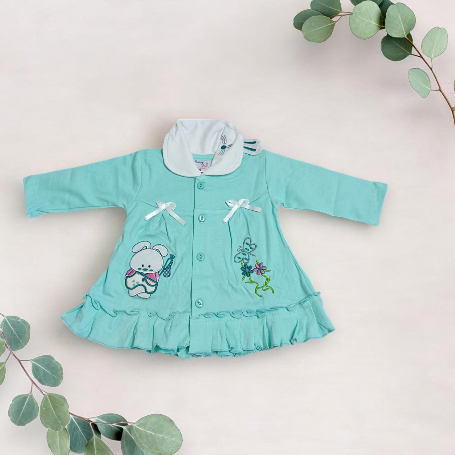 Adorable Floral Animal Print Pajama Set and Top