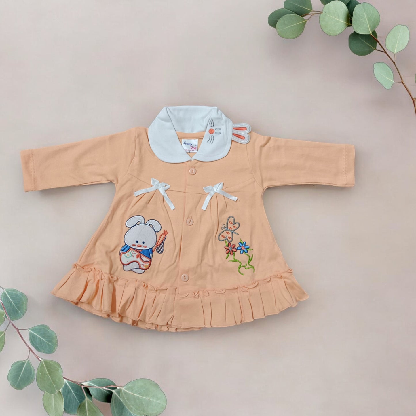 Adorable Floral Animal Print Pajama Set and Top