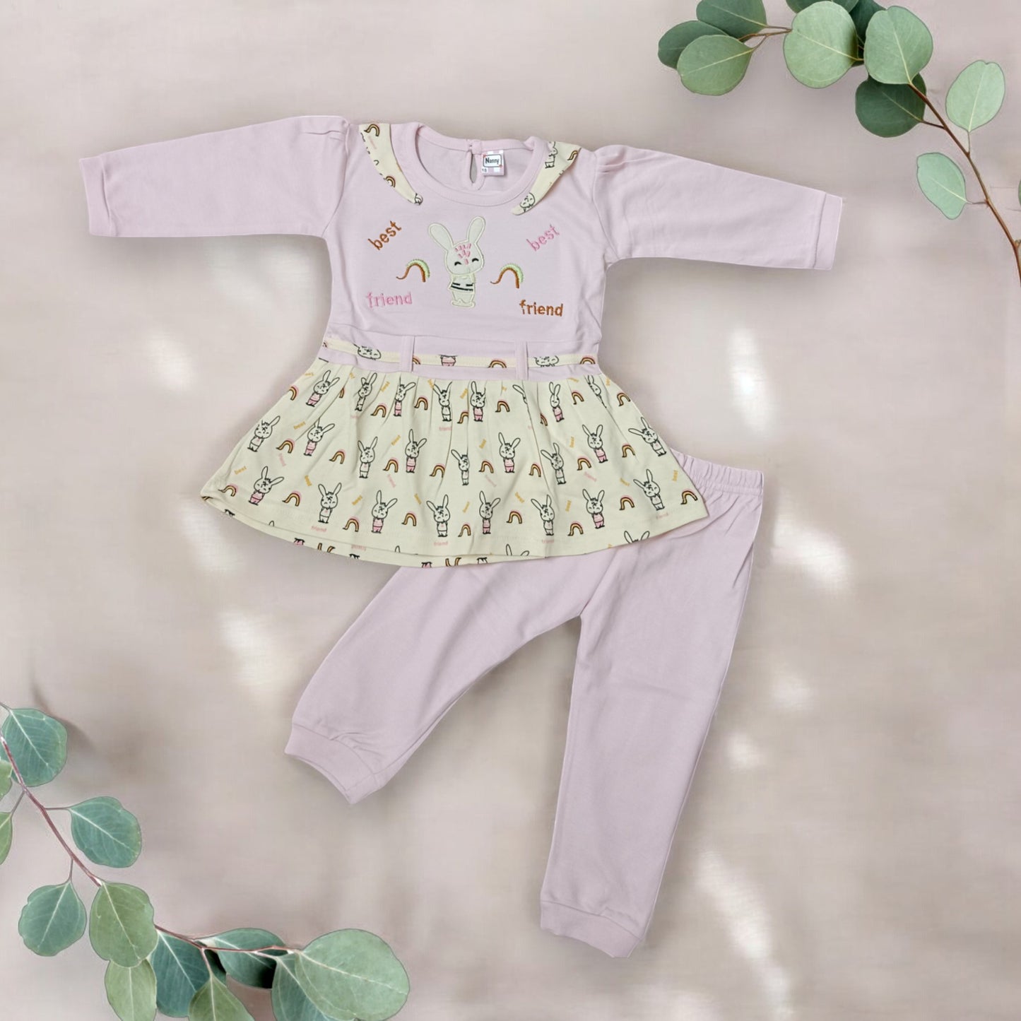 Adorable Baby Bunny Pajamas and Top for Little Ones
