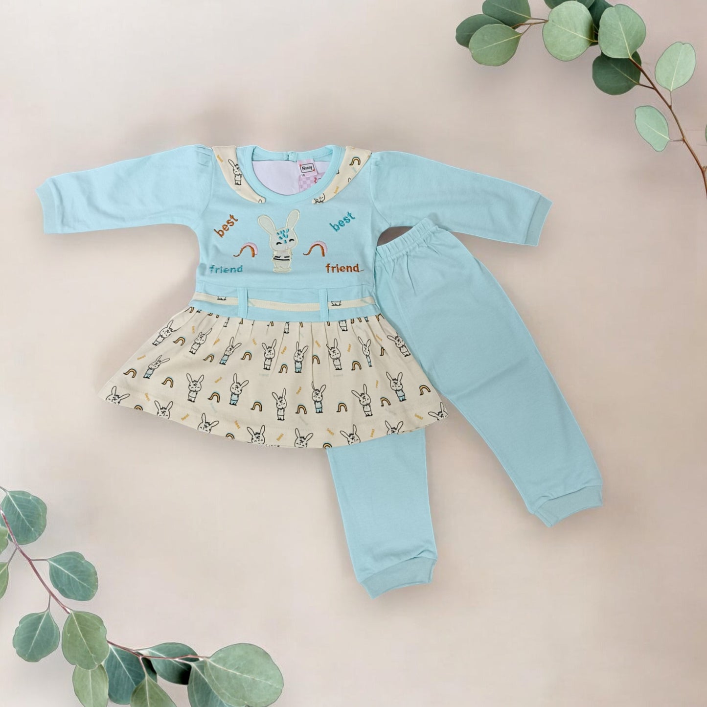 Adorable Baby Bunny Pajamas and Top for Little Ones