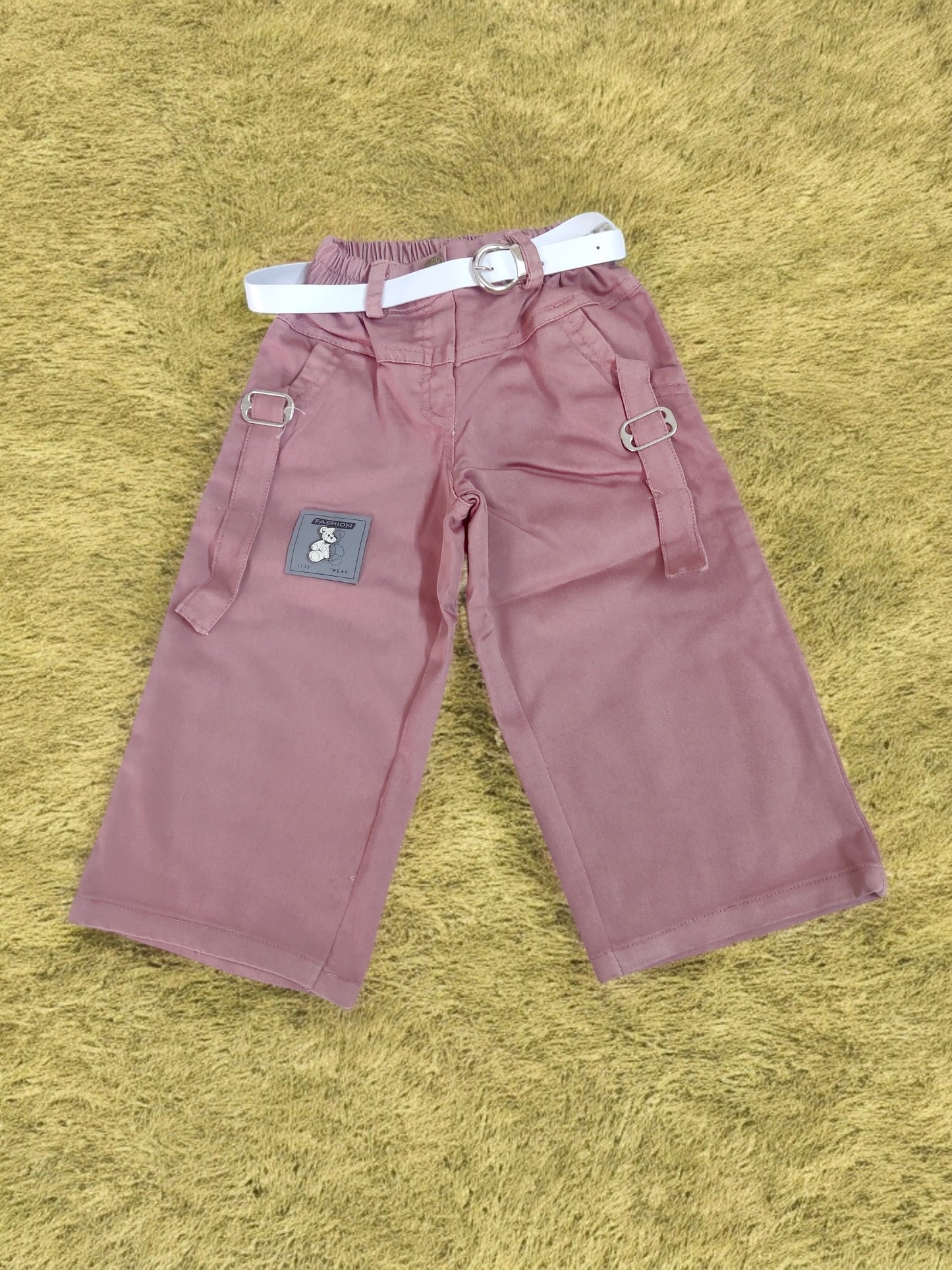 Stylish Plaid Top with Dark Blue Pants for girls - Bumblehugs