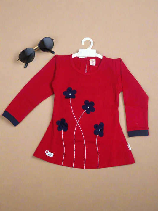 Charming Ensemble for Girls, classic full sleeve top and pajama set - Bumblehugs