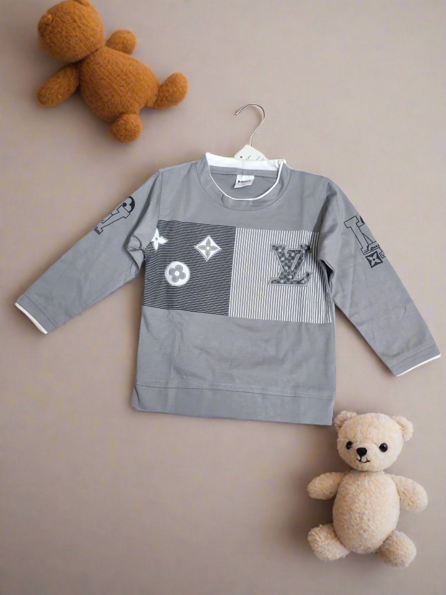 Charming Children's Outfit, full sleeve tshirt and jeans set - Bumblehugs