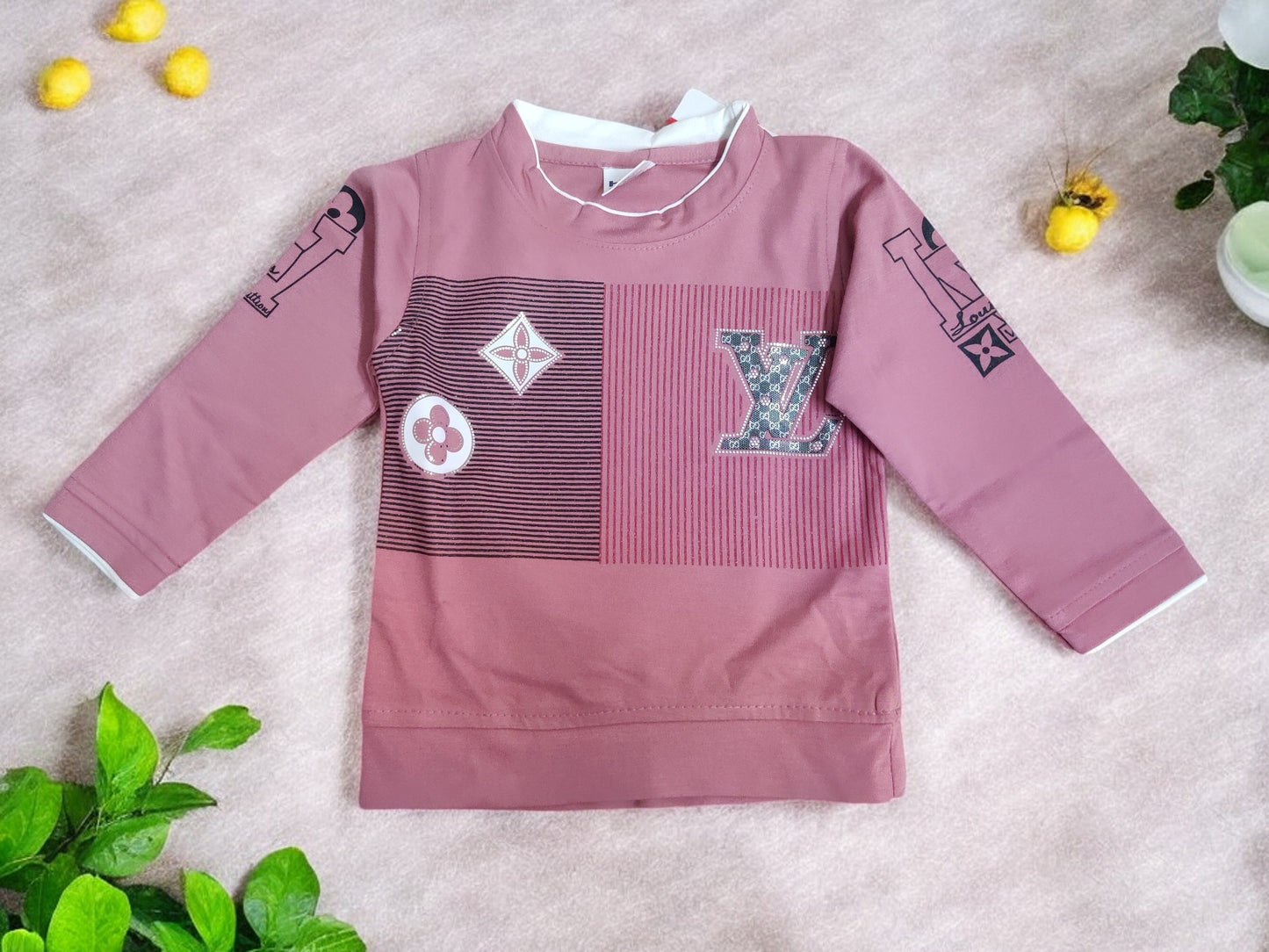 Charming Children's Outfit, full sleeve tshirt and jeans set - Bumblehugs
