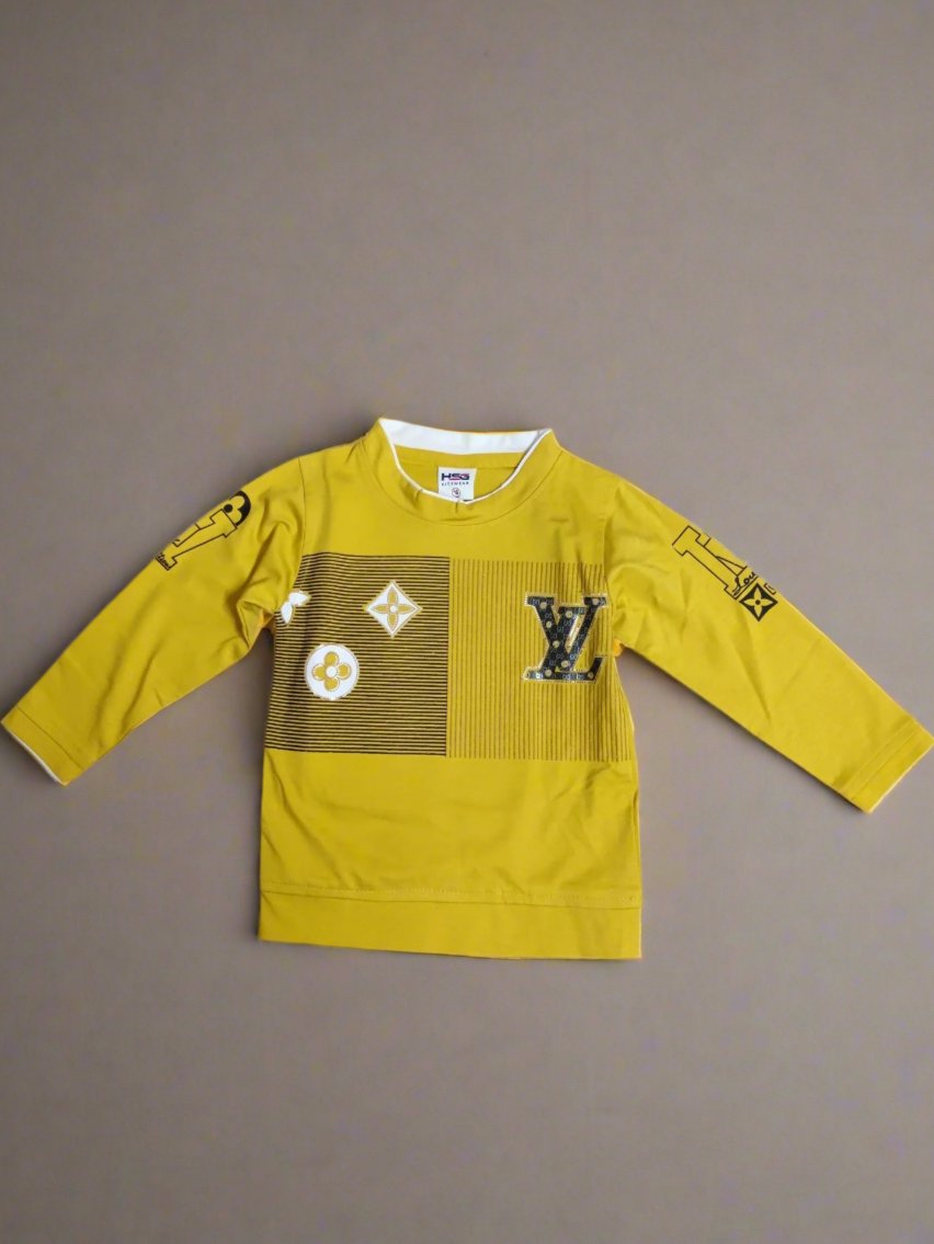 Charming Children's Outfit, full sleeve tshirt and jeans set - Bumblehugs