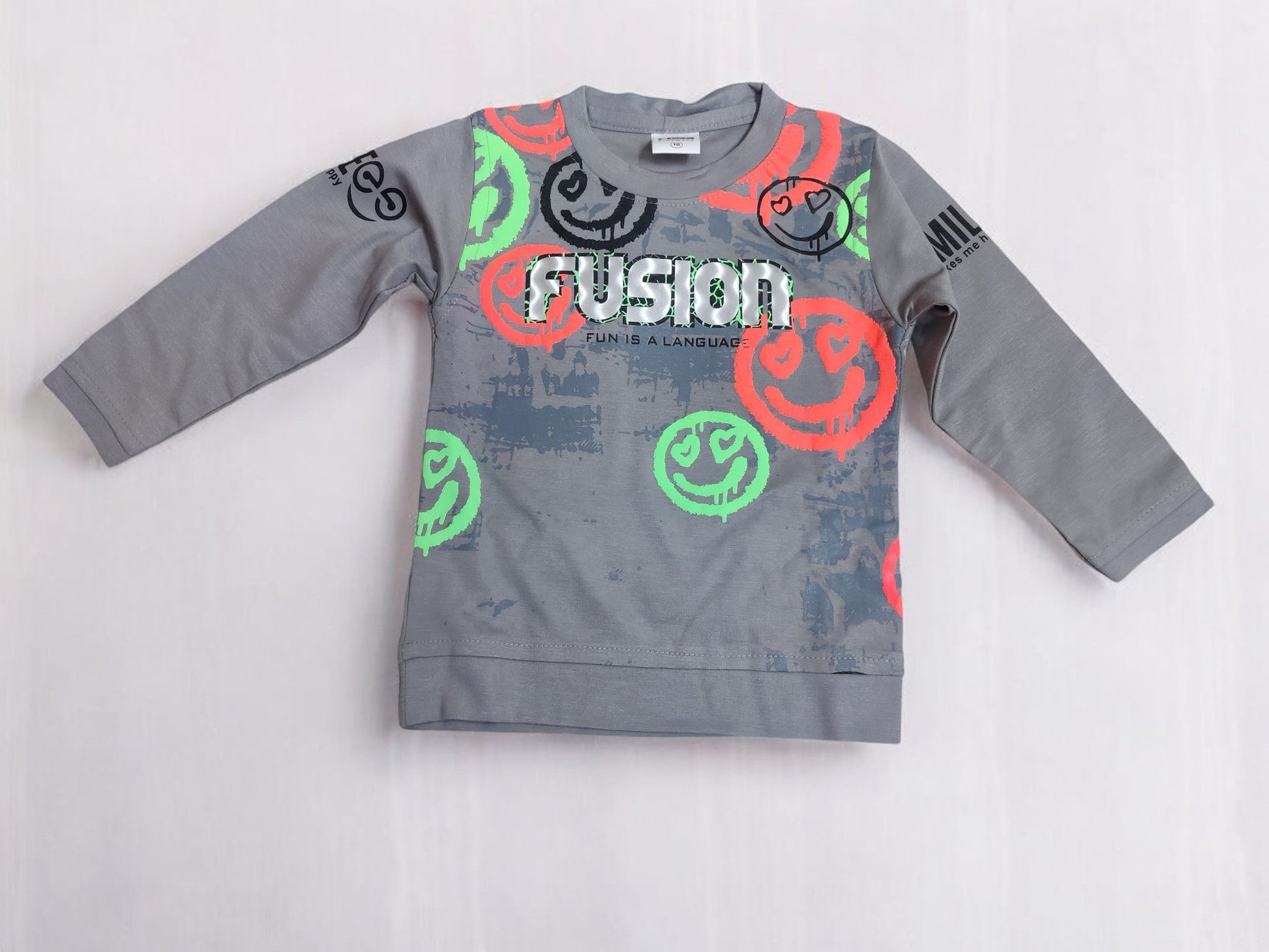 Vibrant Fusion full Sleeve Tshirt & Pant Set - Bumblehugs