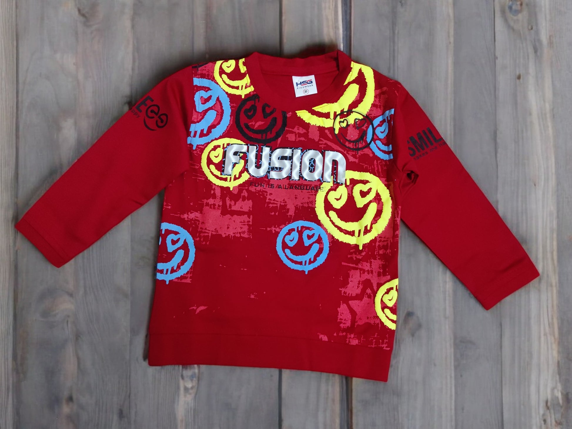 Vibrant Fusion full Sleeve Tshirt & Pant Set - Bumblehugs