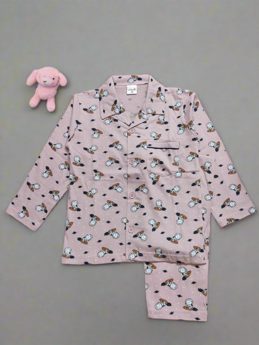 Adorable light pink night wear