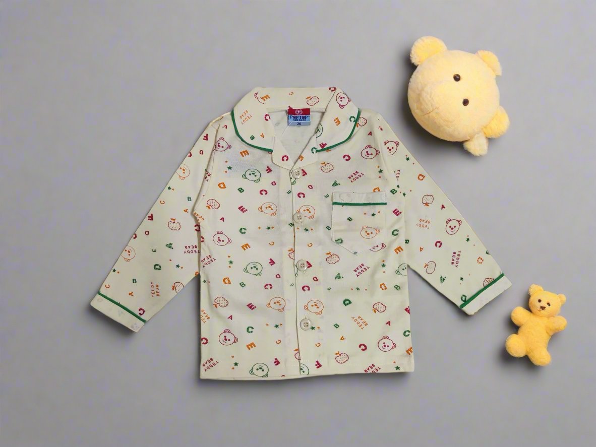 Adorable Kid's Nightdress Pajama Set with Colorful Patterns- Shop Now!
