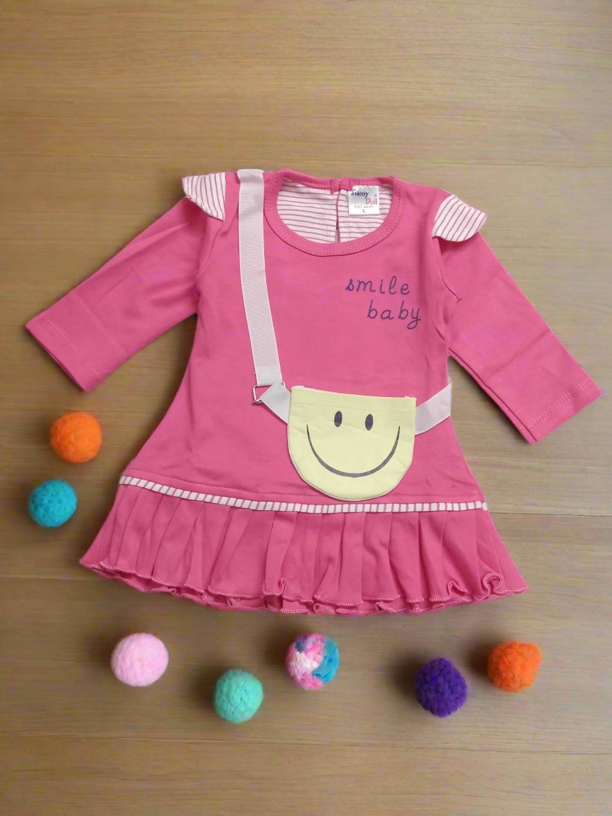 Charming Baby Top and Pajama Set with Elegant Purse