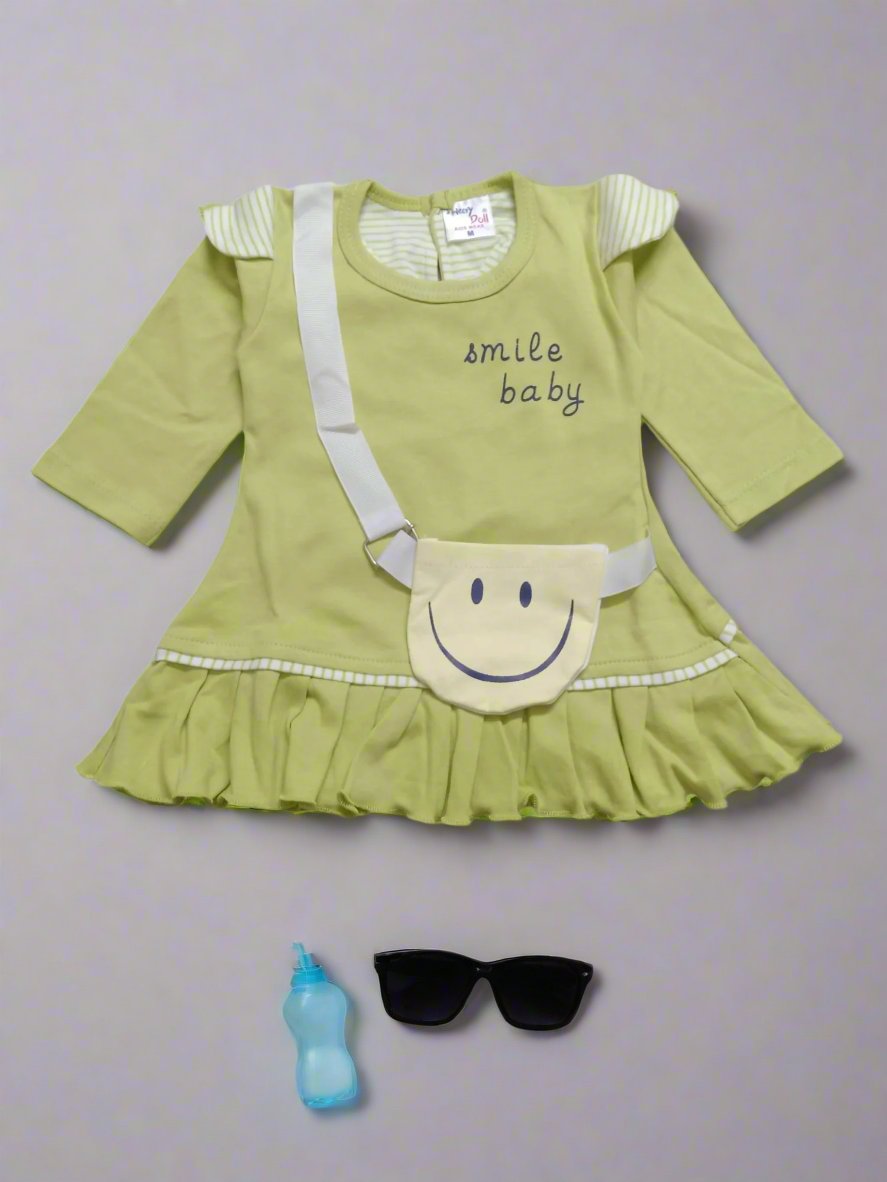 Charming Baby Top and Pajama Set with Elegant Purse