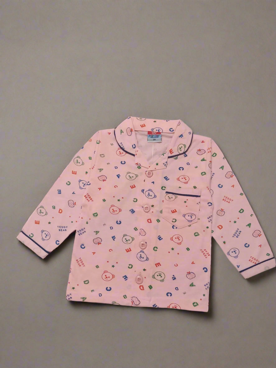 Adorable Baby night wear top and pajama set