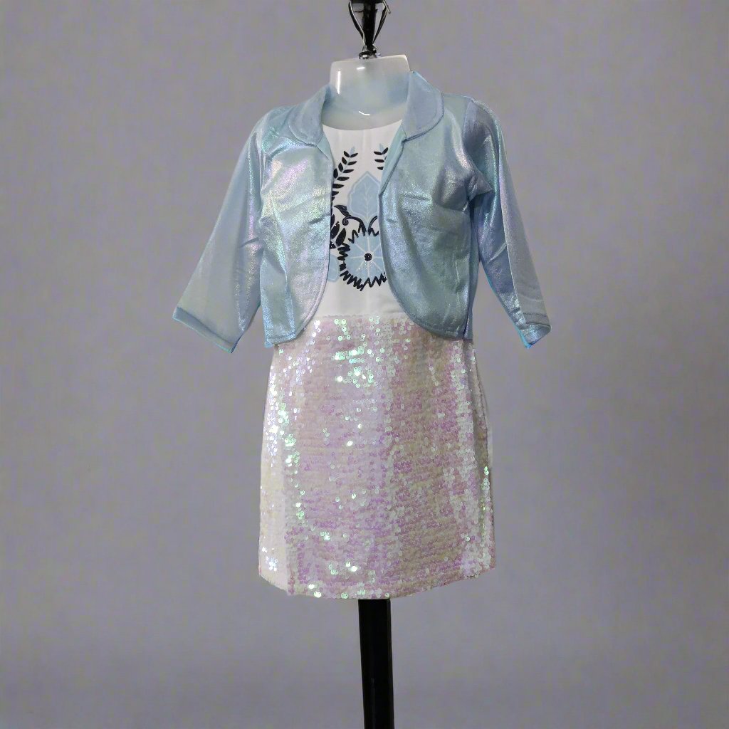 Full Sleeve Party Dress for Girls - Elegant Party Wear