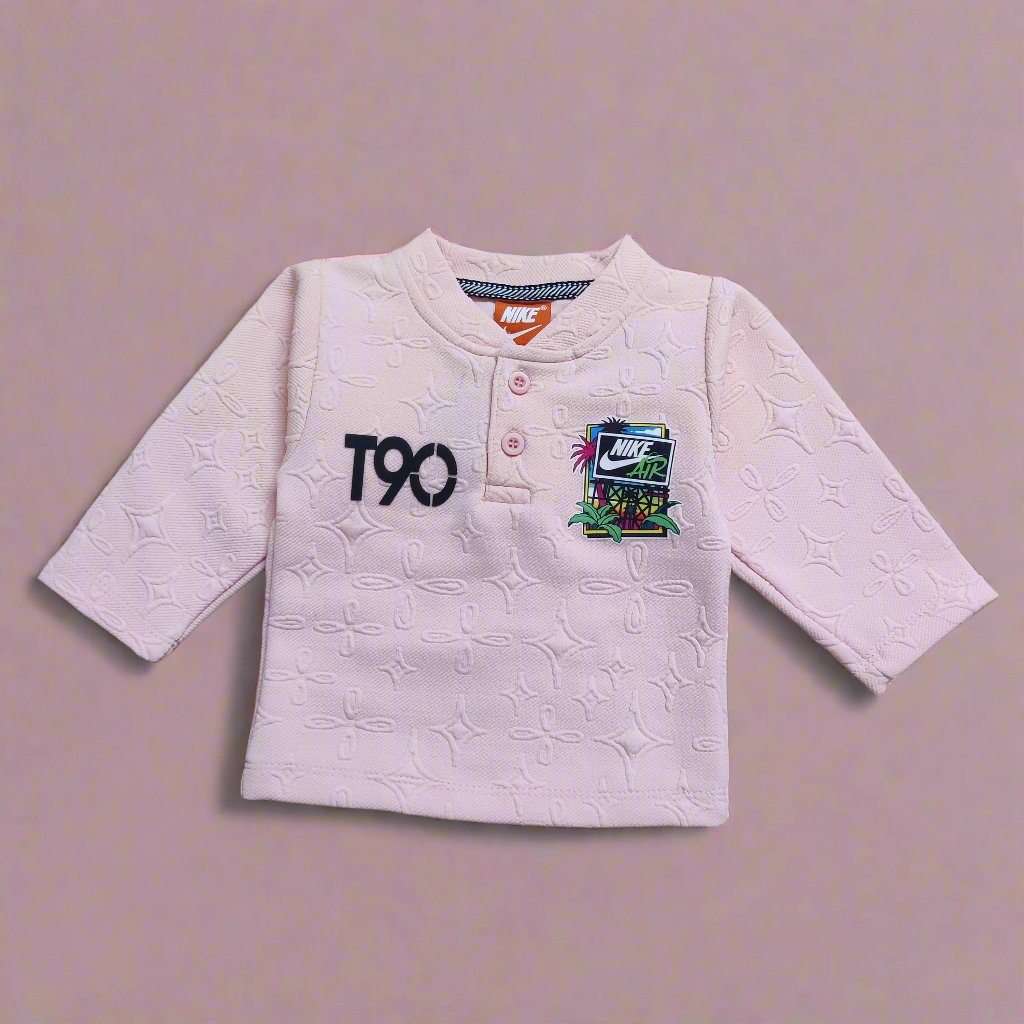 Nike Light Green Kids' top and pajama set