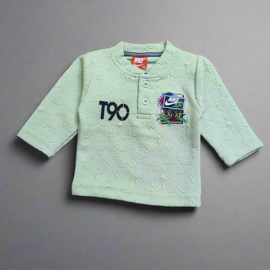 Nike Light Green Kids' top and pajama set