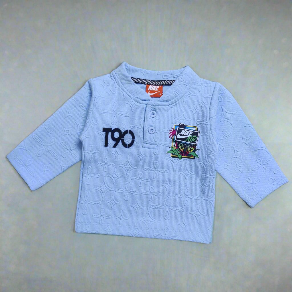 Nike Light Green Kids' top and pajama set