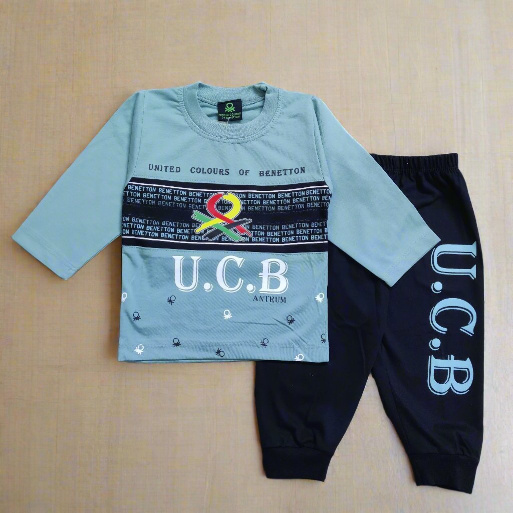 Trendy U.C.B Antrum Outfit Tshirt and Pajama set